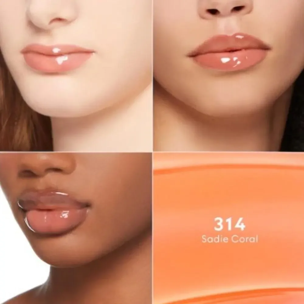Gucci $42 Hydrating Plumping Lip Gloss in Sadie Coral NIB